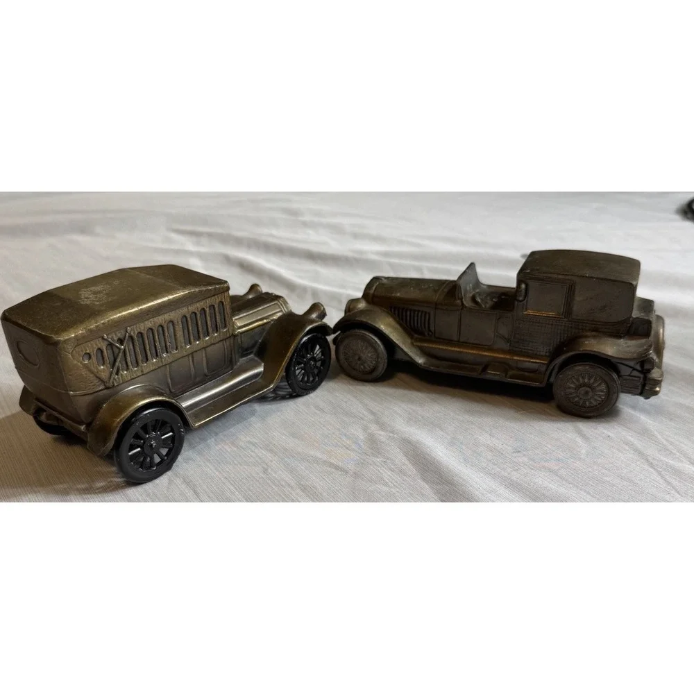 Vintage Banthrico Inc. Chicago 1917 Touring Car And 1927 Lincoln Brougham
